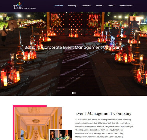 Tulsi Event Decor